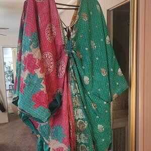 Kantha Bae Moondance Muu - Pink and Green DREAM of a muu